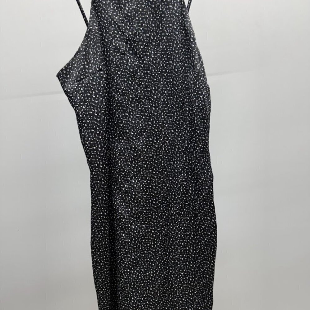 Abercrombie & Fitch High Neck Satin Dress